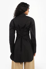 Pintucked Adjustable Shirt