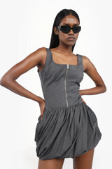 Twisted Parachute Skirt