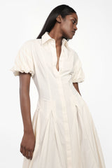 Flared Panelled Midi Dress