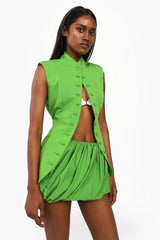 Twisted Parachute Skirt