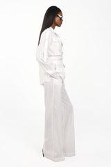 Panelled Tailored Trousers