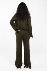 Panelled Tailored Trousers