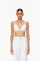 Adjustable Satin Bralette