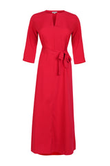Belted Maxi Dress