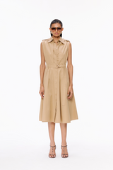 Belted Trench Dress