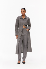 Sculpted Double Denim Set