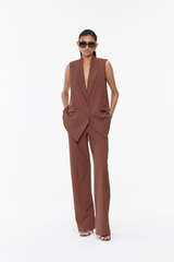 Minimalist Straight-Leg Trousers