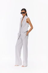 Minimalist Straight-Leg Trousers
