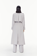 Double-Breasted Trench Set