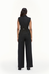 Notch Collar Sculpted Waistcoat