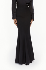 Flared Panelled Skirt