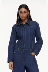 Denim Boiler Jumpsuit