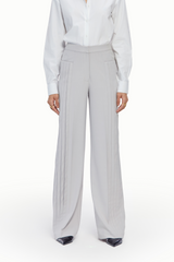 High Waisted Pleated Trousers
