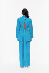 Sleek Straight-Leg Trousers