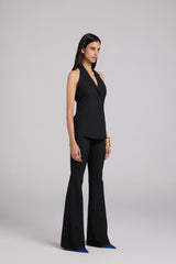 Sculpted Halter Waistcoat