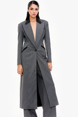 Contoured Three-Piece Skirt Suit