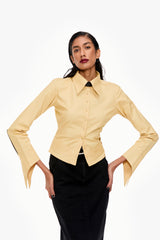 Pleated Tailored Shirt