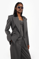 Sculpted Pinstripe 3-Piece Suit