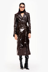 Tailored Leather Coat