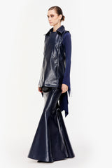 A-line Leather Jacket