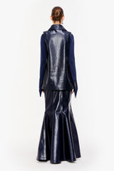 Titan Blue Leather Set