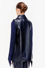 A-line Leather Jacket