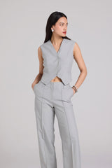 Classic Pinstripe Waistcoat Set