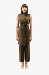 Buckled Long Waistcoat