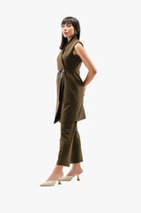 Buckled Long Waistcoat