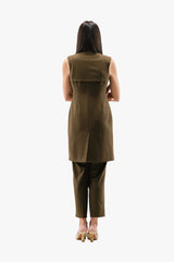 Buckled Long Waistcoat