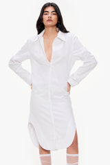 Tapered Shirt Dress