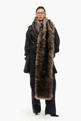 Oversized Fur Scarf