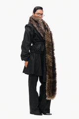 Oversized Fur Scarf