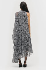 Asymmetric Kimono Dress