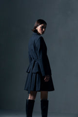 Checked Short Skirt