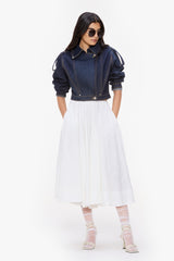 Barrel Sleeve Denim Jacket