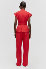 Tailored Wrap Waistcoat Set