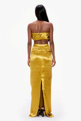 Tailored Column Skirt