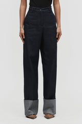 Tailored Turn-Up Jeans