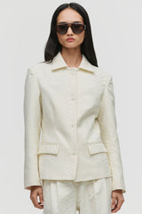 Tailored Point Collar Jacket