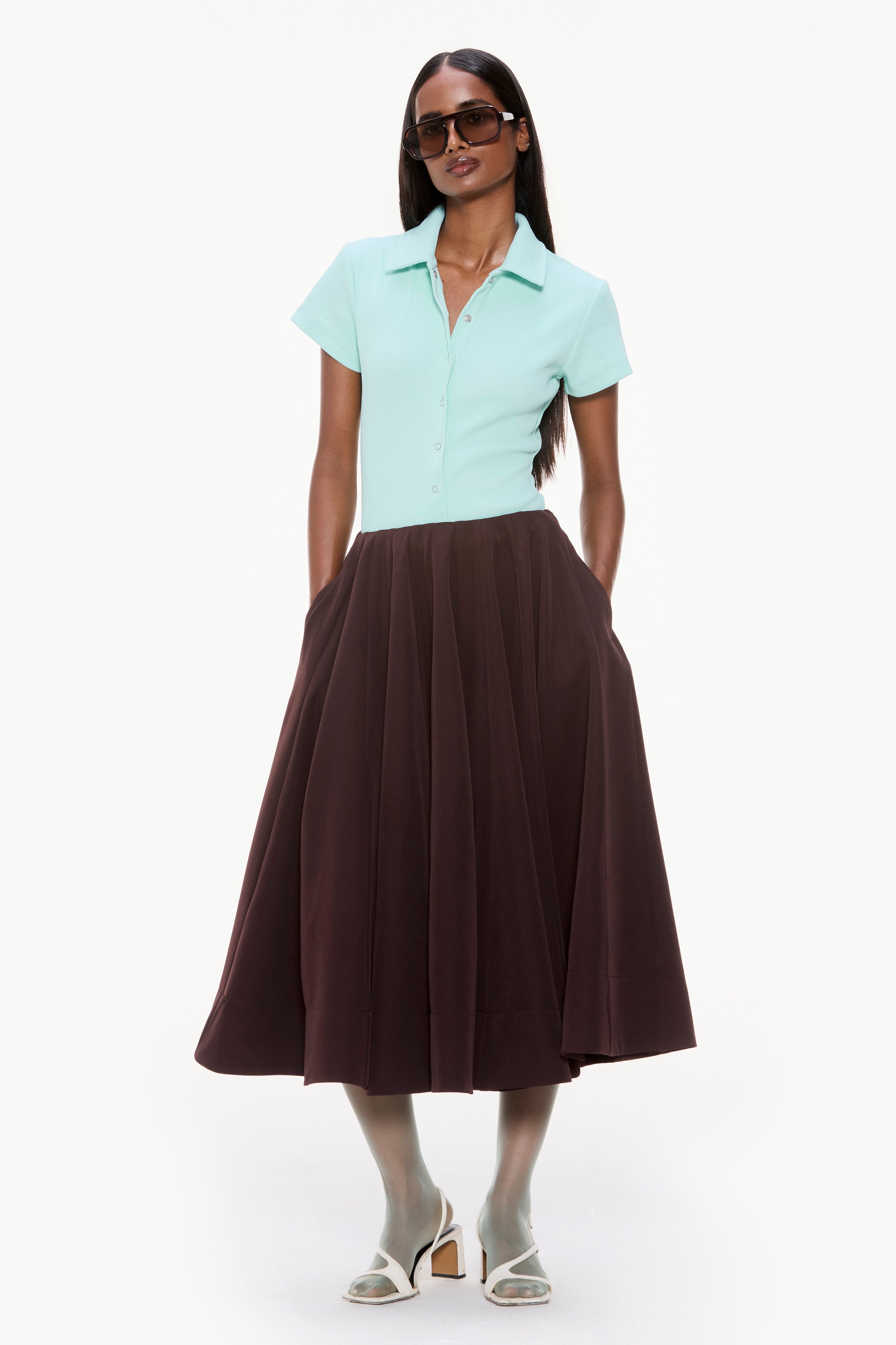 Espressos & Ruffles Skirt Set