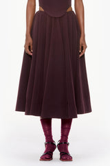 Panelled Circle Skirt