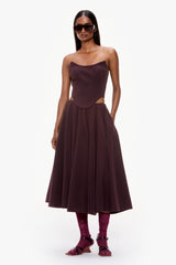 Panelled Circle Skirt