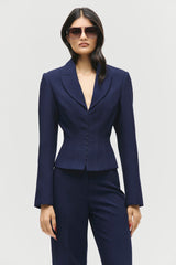 Peak Corset Blazer