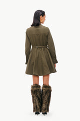 Tailored Godet Dress