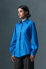 Pleated Sleeve Shirt