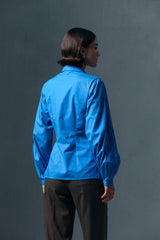 Pleated Sleeve Shirt