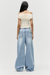 Wrapped Off-Shoulder Top
