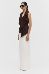 Draped Vest