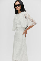 Sculpted Lace Dress